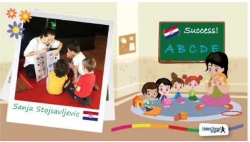 Read more about the article BAŞARI! Hevesli Helen Doron Öğretmeni Her Gün Yeni Bir Şey Öğreniyor