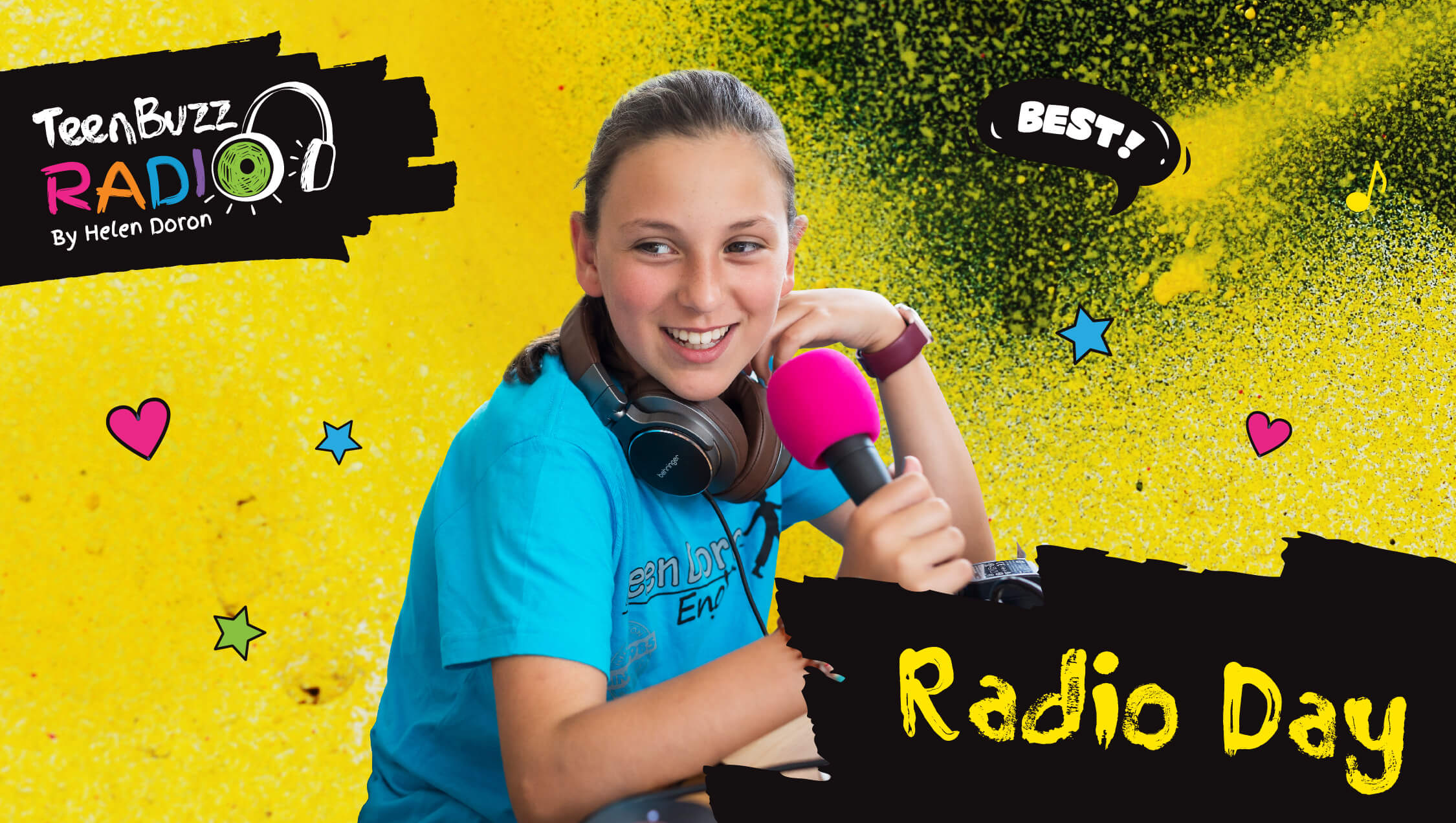 Read more about the article Başarının Tınısı: TeenBuzz Radio ve Helen Doron English ile Dünya Radyo Günü Kutlaması