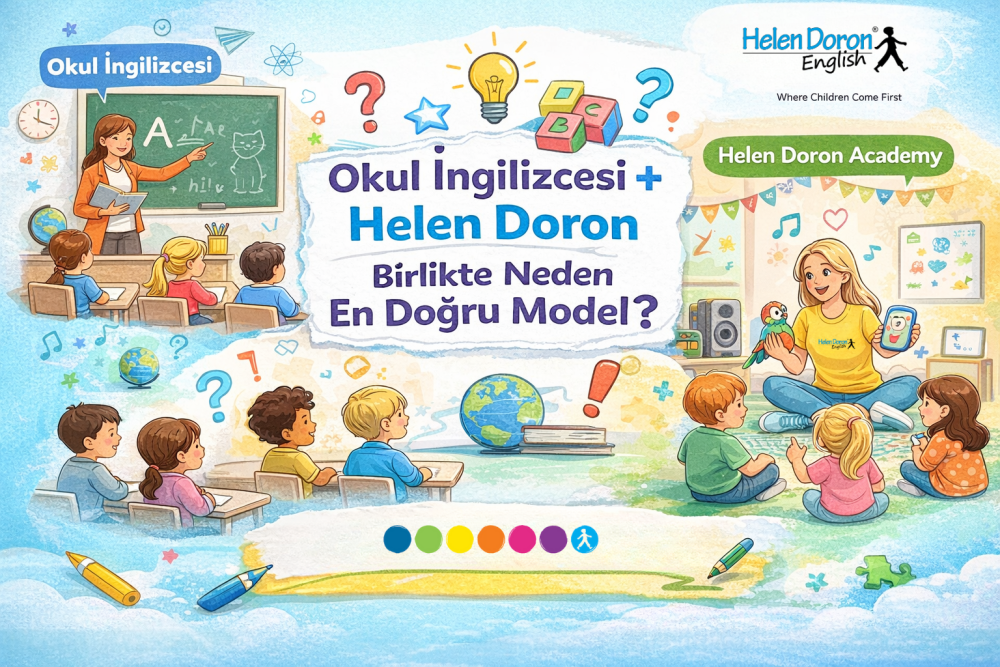 Read more about the article Okul İngilizcesi + Helen Doron English Birlikte Neden En Doğru Model?